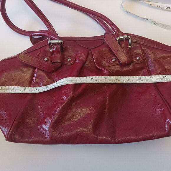 Danie red leather bag - Picture 14 of 16